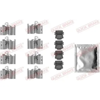 Přislušenství brzdového systému Sada příslušenství, obložení kotoučové brzdy Quick Brake 109-0015