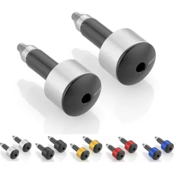 Řídítka Válcové koncovky řídítek RIZOMA dvoubarevné, 13-18mm, různé barvy (2ks) Velikost/Provedení: Černá