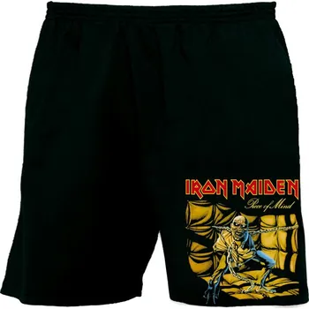 Pánské kraťasy bermudy, kraťasy Iron Maiden - Piece of Mind