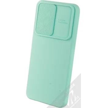 Pouzdro na mobilní telefon 1Mcz CamShield Soft ochranný kryt pro Samsung Galaxy A13 4G mátově zelená (mint green)