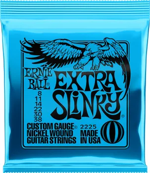 Struna pro kytaru a smyčcový nástroj Ernie Ball EB2225 Extra Slinky Nickel Wound