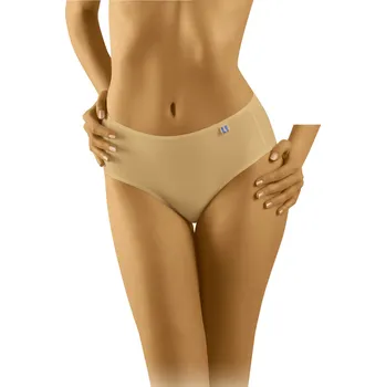 Kalhotky Dámské kalhotky Tahoo Midi + Béžová - Wol-Bar XXXL