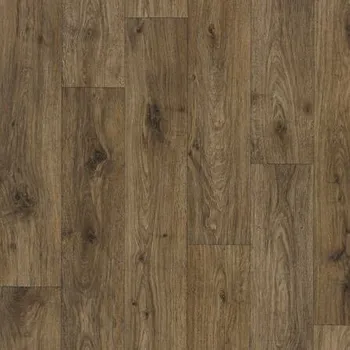 vinylová podlaha Lentex PVC Object 70 591-12 tmavě hnědý šíře 4m