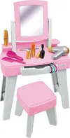 ecoiffier Dětský toaletní stolek růžový + příslušenství