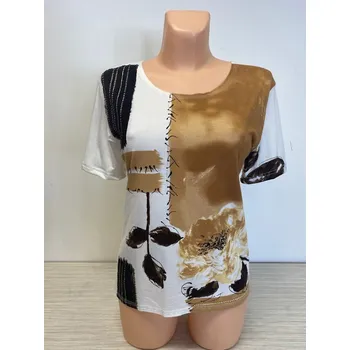 Dámské šaty dámské halenky, Barva Jako na obrázku, Velikost XL 44, Materiál 96% Viskoza 4% Lycra