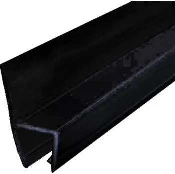 Aplomo Těsnící lišta pro křídlové skleněné dveře Black 4/6