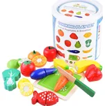 Dřevěné ovoce a zelenina na krájení 13…