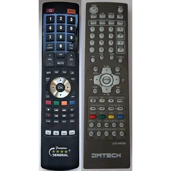 Dálkový ovladač General DMTECH LC03-AR0025A, LC03-AR0028A - náhradní dálkový ovladač