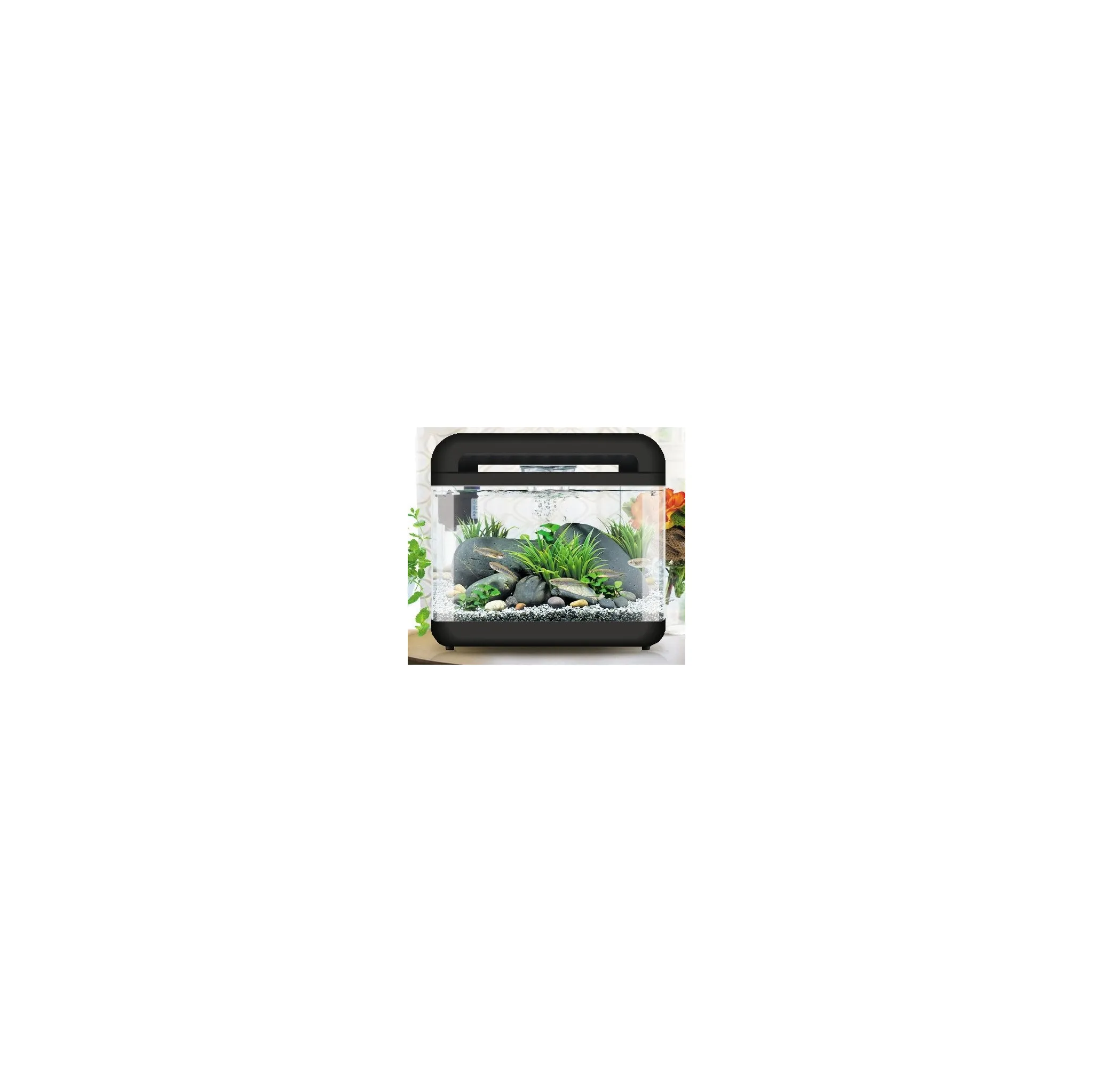 Fotografie 1 - Akvárium Invital EasyTank Cascade LED 7 l černé