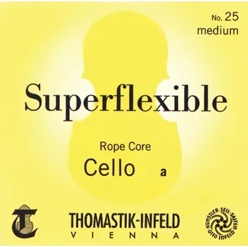 Struna pro kytaru a smyčcový nástroj Thomastik Infeld Thomastik struny pro čelo SuperflexibleMedium 28A 5320