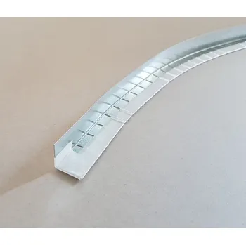 Stavební materiál AMF Thermatex Profil KCS stěnový ohebný 24/24/2500mm Prodejní jednotka: ks, Délka: 2,5m