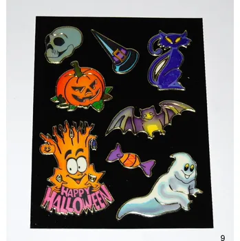 Karnevalový doplněk Samolepka - Halloween číslo: 9