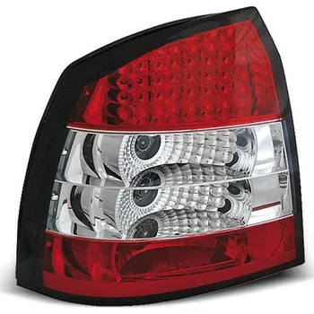 Zadní světlomet TUNING-TEC Zadní světla Opel Astra G 3/5dv. 98-04 - krystal/červené LED 1