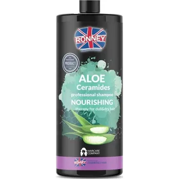 Šampon RONNEY Aloe Ceramides Shampoo 1000ml - šampon pro matné a suché vlasy