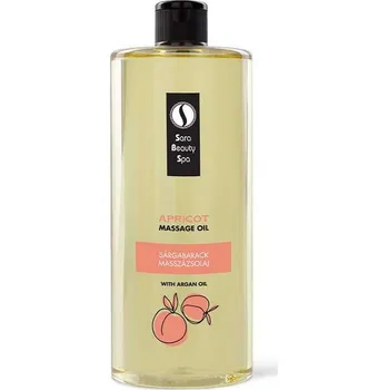 Masážní přípravek Sara Beauty Spa přírodní rostlinný masážní olej - Meruňka 1000 ml