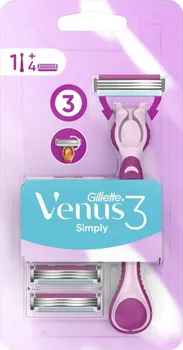 Holítko Gillette Simply Venus 3 holicí strojek + 4 hlavice