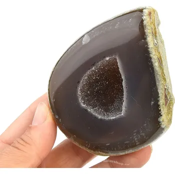 Přírodní kámen Achát přírodní geoda 232g