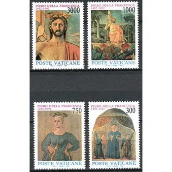 Poštovní známka (1992) MiNr. 1060 - 1063 ** - Vatikán - 500. výročí smrti Piero della Francesca