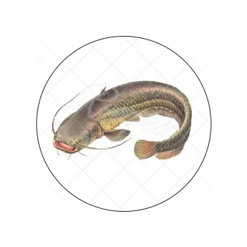 Jedlá dekorace na dort RYBA 11, VARIANTA Jedlý papír 1521