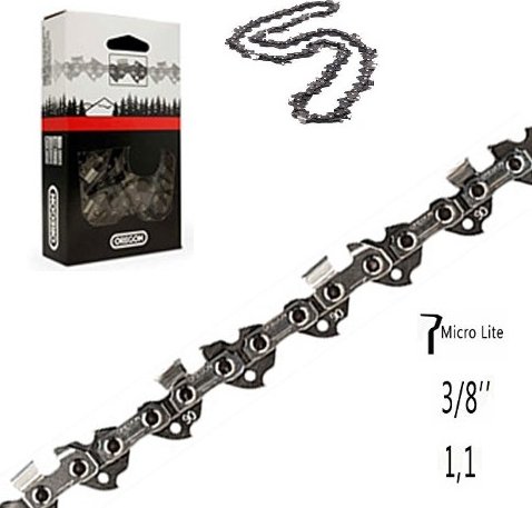 OREGON 90PX056 CATENA MOTOSEGA PASSO 3/8'' SPESSORE 1.1 mm 56 MAGLIE