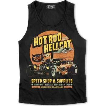 Pánské tílko Pánské tílko Hot Rod Hellcat In God We Trust Tank Top - velikost L