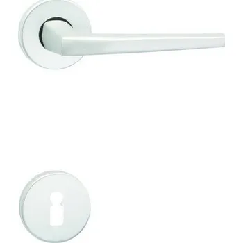 Stavebniny Cobra dveřní kování UNIVERSAL R F1 (stříbrný elox) Provedení: K PZ LI (klika levá/koule pro FAB)