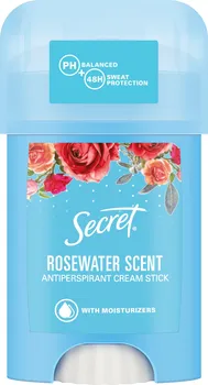 Secret Rosewater tuhý krémový W antiperspirant 40 ml