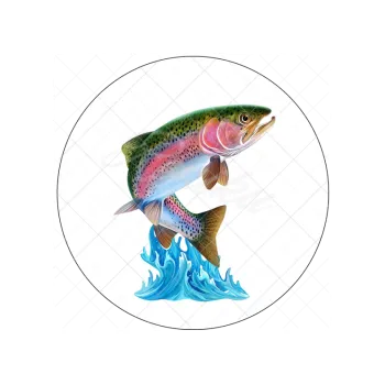 Jedlá dekorace na dort RYBA 19, VARIANTA Fondánový list 1529