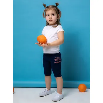 Dívčí 3/4 legíny - WINKIKI WTG 01760, tmavě modrá Barva: Modrá tmavě, Velikost: 110