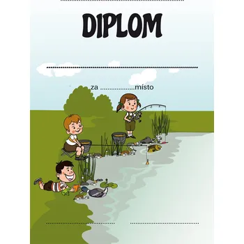 Diplom pro dětské rybářské závody A5 typ závodu: kaprařské