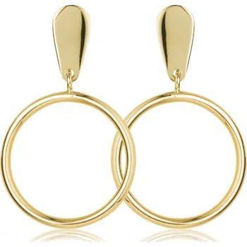 Náušnice Luxur, Elegantní náušnice Olie ze žlutého zlata, 1431730-0-0-0