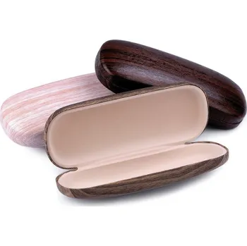 Brýlová obroučka Pouzdro na brýle imitace dřeva Barva: Pudrová Pouzdro SKL 800078