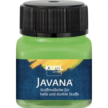 Výtvarná barva Kreul Barva na světlý a tmavý textil JAVANA 20 ml ZELENÁ