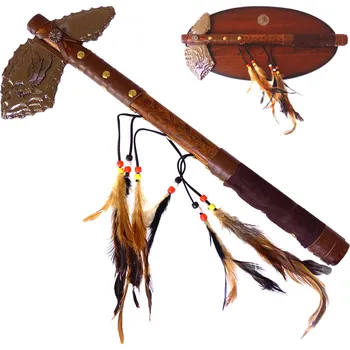 Replika zbraně CHZ Indiánský tomahawk American Eagle s dřevěnou plaketou