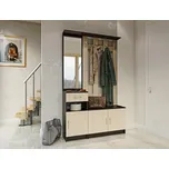 Předsíňová stěna SARAH wenge/dub mléčný, 202 cm, moderní design, úložný prostor