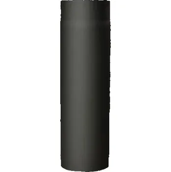 Kouřovod Roura kouřová černá silnostěnná - 160mm/50cm