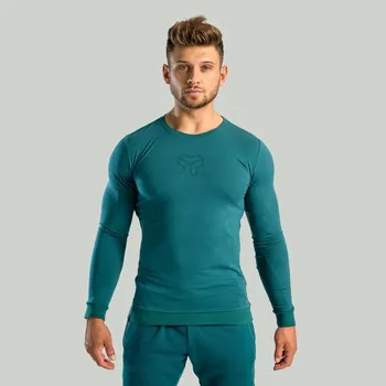 Pánské tričko STRIX Tričko s dlouhým rukávem Essential Deep Teal XXXL modrá