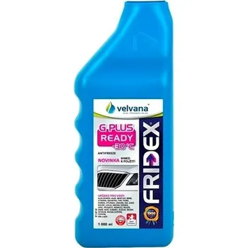 Nemrznoucí směs do chladiče VELVANA Fridex G Plus G12 Ready -30°C 1 l