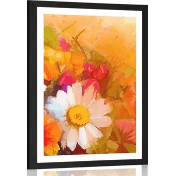 Plakát Dovido Plakát s paspartou nádherná kytice