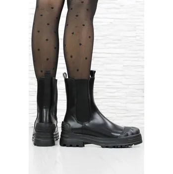 Dámské kozačky Cathay moda Chelsea polokozačky 0312-1B Velikost: 36