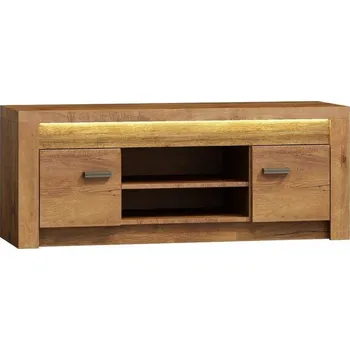 Televizní stolek Stolek TV Indianapolis I-9 JASAN SVĚTLÝ 137 cm