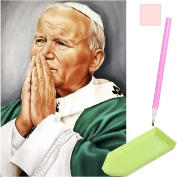 Výtvarná sada Deminas | Diamantové malování - Papež