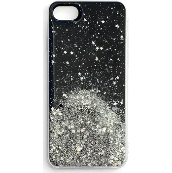 Pouzdro na mobilní telefon Pouzdro Wozinsky Star Glitter Case pro iPhone 12 mini , černý