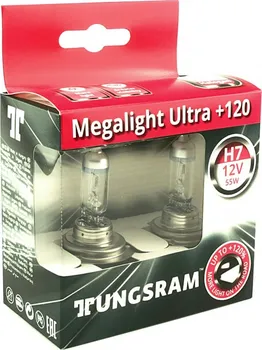 Autožárovka Tungsram Megalight 58520SNU H7 12V 55W