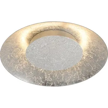 Žárovka Lucide 79177/12/14 - LED stropní svítidlo FOSKAL LED/12W/230V 34,5 cm stříbrné