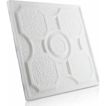 Kazetový podhled STRAKA STAVOPLAST Barok malý standard 50 x 50 x 2 cm bílý