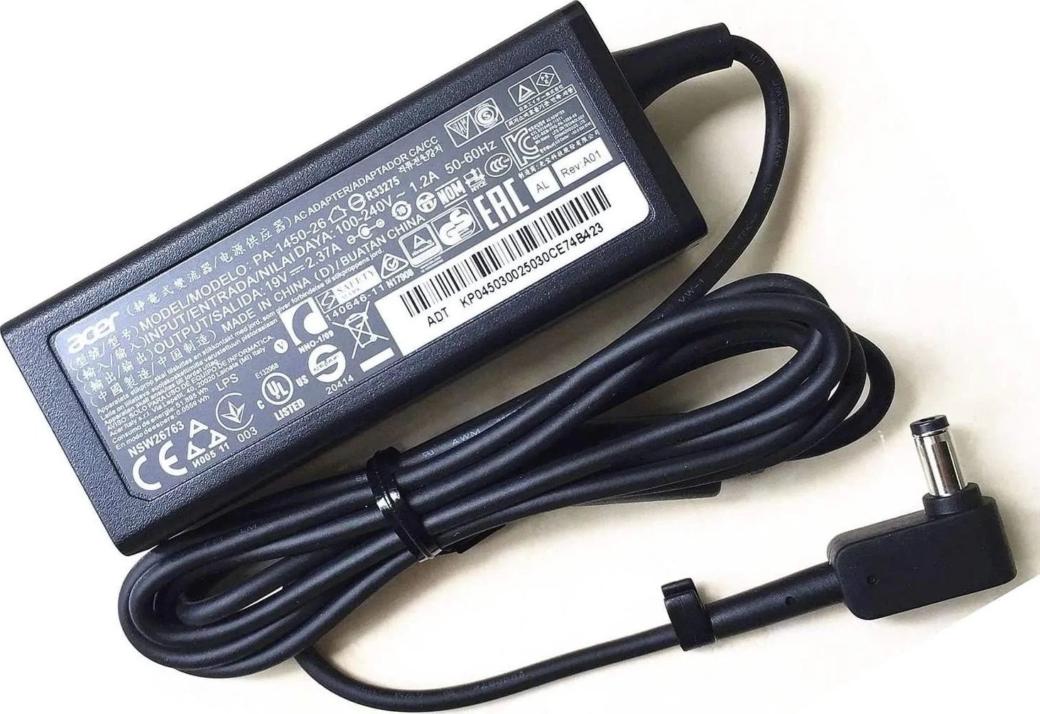 Originální nabíječka adaptér Acer ADP-45FE F 45W 2,37A 19V 5,5 x 1,7mm