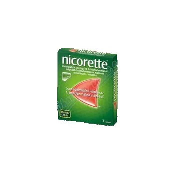 Odvykání kouření Nicorette Invisipatch 25mg-16h tdr.emp.7 I