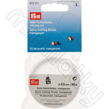 Nit Nylonová průhledná nit 0,5mm