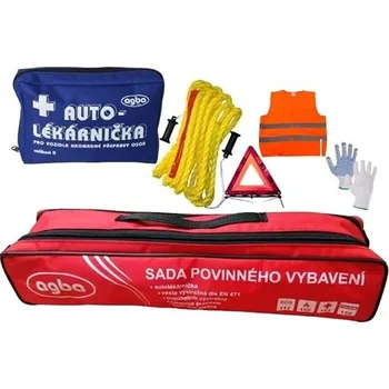 Ledvinka AGBA Sada povinné výbavy v brašně dle vyhl. č.206/2018 Sb.